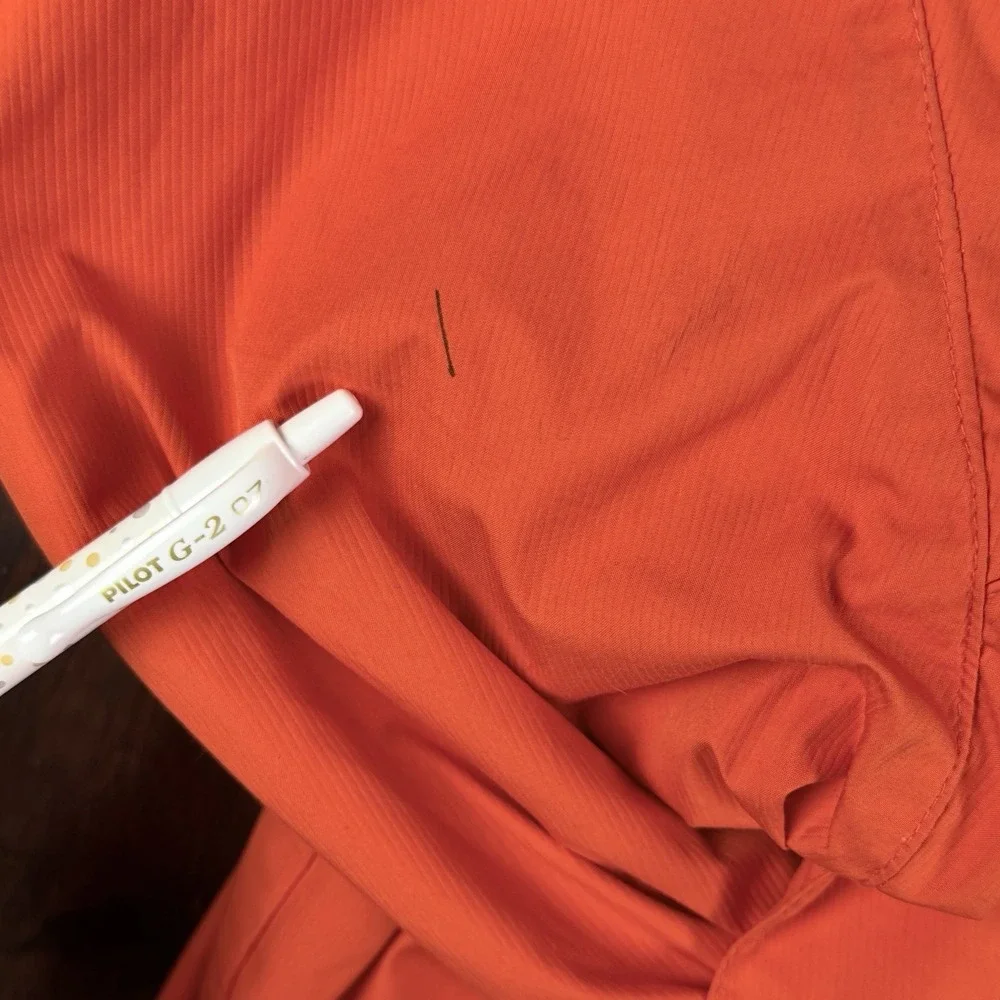Nike Team Auburn Tigers Full Zip Clima-Fit Wind Breaker Jacket Orange Large NCAA